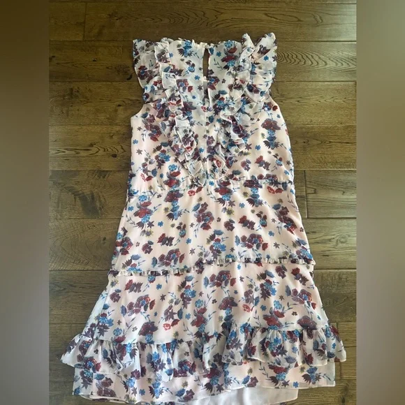 Rebecca Minkoff Pink Floral Dress Size XS - Picture 3 of 8